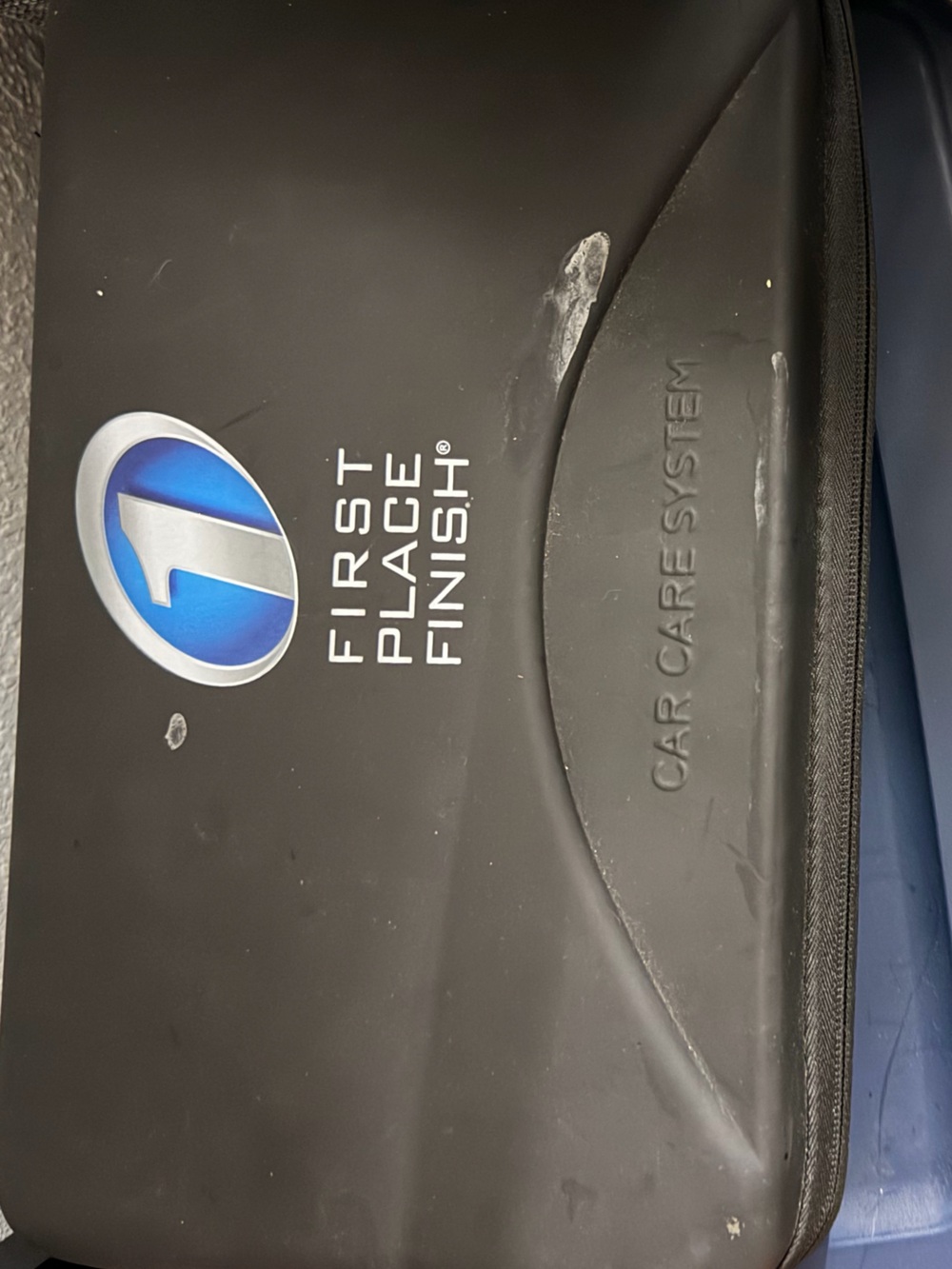 Black Car Care Kit Case